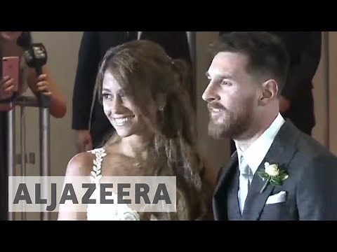 Lionel Messi marries Antonela Roccuzzo in a star studded ceremony