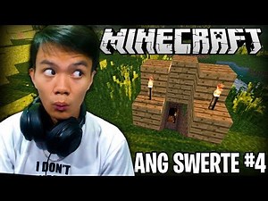 Minecraft (Survival) Part 4 - LUCKY CAVE!