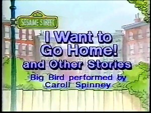 Sesame Street: Start To Read - I Want To Go Home (1987) VHS