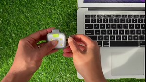 Running Light,2Pack LED Safety Light for Runners, 4 Light Modes Clip On Running Lights with Rechargeable Battery for Running, Hiking, Jogging, Outdoor Adventure