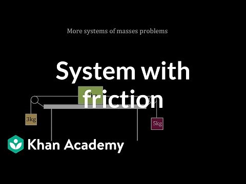 Three box system problem | Forces and Newton's laws of motion | Physics | Khan Academy