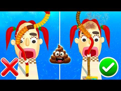 POOP vs SPICY! 🌶️💩 Tallest Sandwich Challenge! (Sandwich Runner 2026)