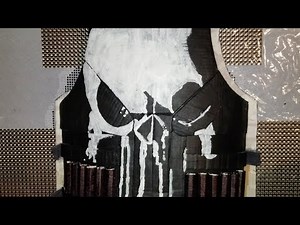Making Netflix The Punisher Vest Out of Cardboard
