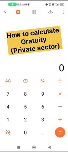 Gratuity calculation for private sector employees| Gratuitycalculation#gratuity#private #calculation