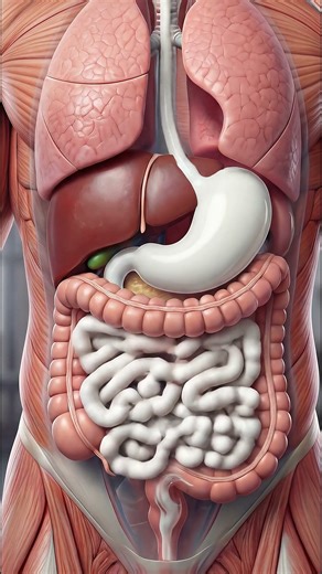 How Milk Is Digested Inside the Human Body | 3D Realistic Anatomy Animation