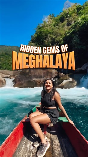 Thrillophilia on Instagram: "Think you’ve seen Meghalaya? Think again. 🌿💧 These places aren’t on the usual reels, and missing them means missing the real magic. Here’s your offbeat Meghalaya adventure cheat sheet ⬇️ • Shnongpdeng (near Jowai) — boating, camping & water activities in crystal-clear rivers • Pung Lyer, Sohra — easy trek to a waterfall, natural pool & root swing • Wah Myor (near Kongthong) — root bridge, bamboo raft & secluded shoot-perfect waters • Wari Chora, Imangre — raft thro