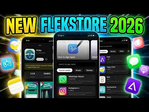 NEW FlekStore iOS 2026 | Install Unlimited Apps on iPhone (No PC)
