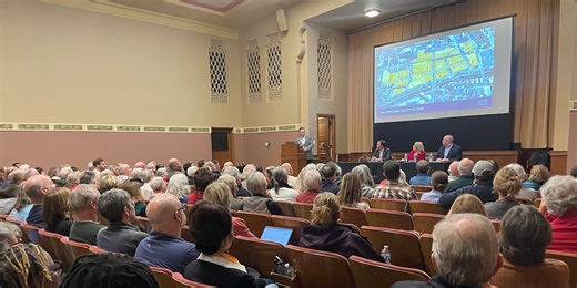 Plaza redevelopment plan sparks debate over building height limits