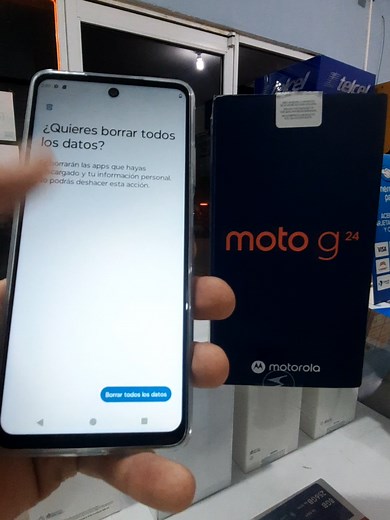 Restablecimiento de fábrica Moto G24: ¡Guía fácil!