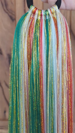 11K views | Here are the perfect Hair Extensions, glitter Gels and accessories for your Christmas gatherings, parties, school events or santa photos  | Ocean Wave Braids | Facebook