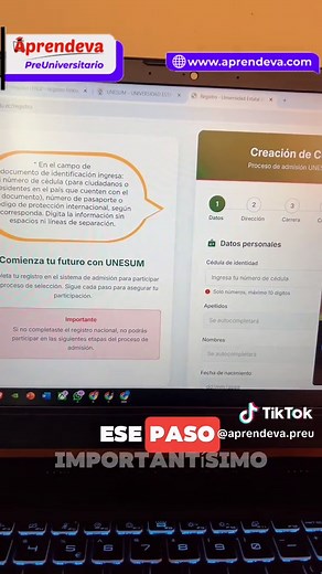 Tutorial de Inscripción UNESUM: ¡Sé parte de la educación en línea!