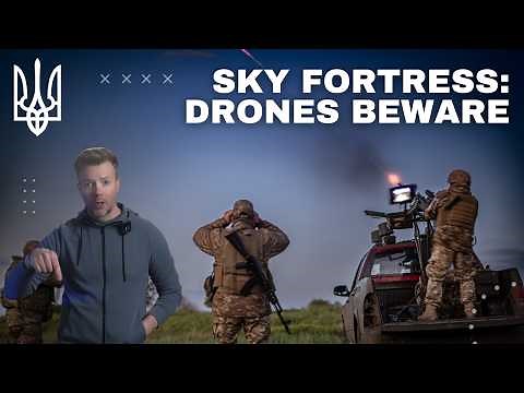 Ukraine’s Sky Fortress Uses Sound to HUNT Russian Drones