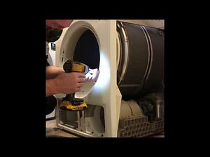 How to Replace Condenser Tumble Dryer Belt Bosch Hotpoint Zanussi Germany