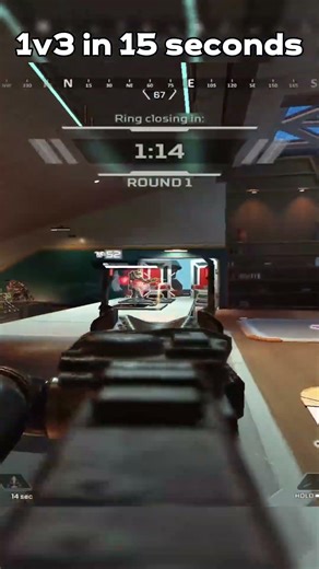 1v3 in 15 seconds! #shorts #apex #apexlegends #movement