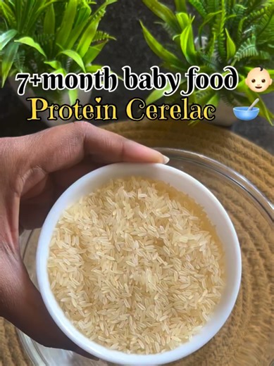 Homemade Baby Cereal Recipe for 7 Months