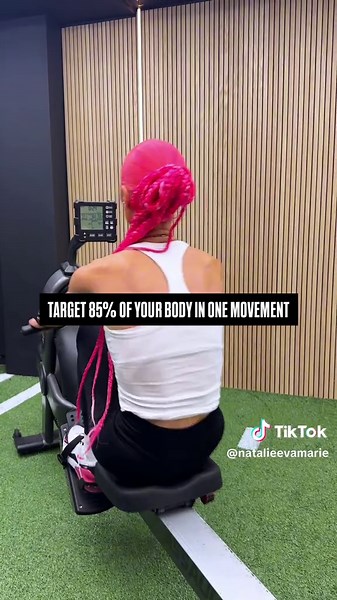 HERE’S WHY YOU SHOULD ADD ROWING AS YOUR FINISHER: Rowing is a full-body movement that uses about 85% of your muscles in every stroke, making it one of the best ways to build stamina, strength, and overall fitness while strengthening your heart. It engages nearly your entire body: Upper body muscles: Upper back, Pecs, Arms, Abdominals & Obliques. Lower body muscles: Quadriceps, Calves & Glutes. Rowing is also a great alternative to the treadmill or elliptical, especially when you want a powerful