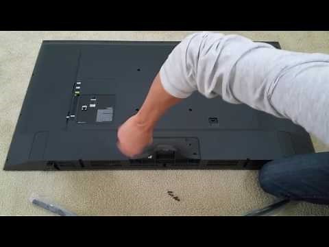 DIY Quick Installation Guide Tutorial On Samsung Smart HDTV Stand Full HD 2016