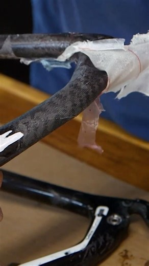 Anyone can fix broken carbon fiber. #bikefix #carbonbike