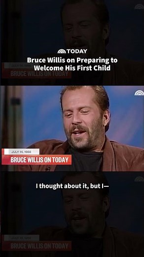 Bruce Willis on Preparing to Welcome His First Child
