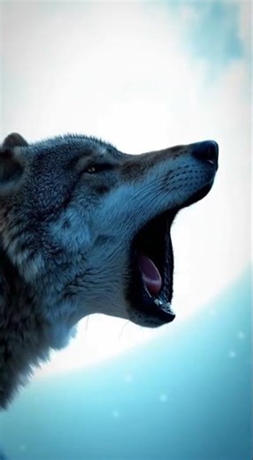 The Wolf’s Cartoon Speaker-Howl Twist #wolf #animals #wildlife