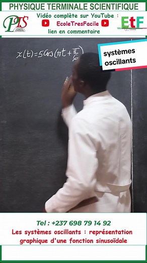 représentation graphique d'une fonction sinusoïdale est une courbe qui illustre le comportement de cette fonction en fonction de l'angle ou du temps. Elle prend la forme d'une onde sinusoïdale, caractérisée par des oscillations régulières autour d'un axe horizontal, appelé l'axe des abscisses. La courbe monte et descend de manière harmonique, alternant entre des pics et des creux, avec une période déterminée par la fréquence de la fonction sinus. Cette représentation graphique est couramment uti