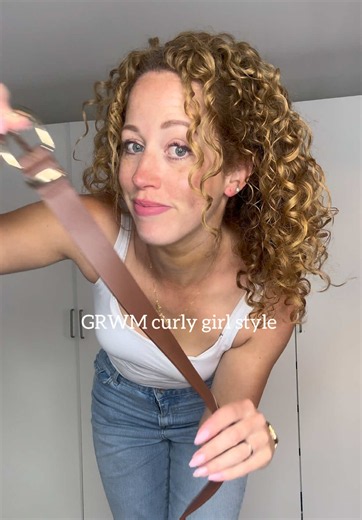 GRWM Curly Girl: Easy Curly Hairstyle Tutorial