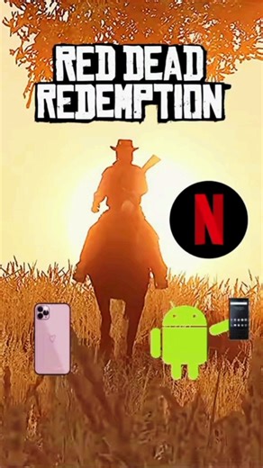 RDR Is Now Officially Available On Mobile #shorts #rdr #viralshorts #rockstargames