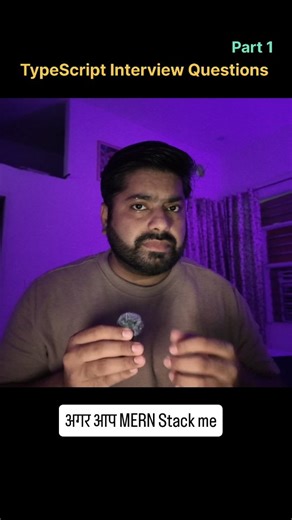 Sumit Soni | Sr Software Engineer | Mentor on Instagram: "⚡ TypeScript Quick Revision – Part 1 Ace your interview prep with these 5 core TypeScript questions 🔥👨‍💻 1️⃣ Difference between type & interface 2️⃣ Utility Types – Partial, Pick, Omit, Readonly 3️⃣ Generics in TypeScript – with example 4️⃣ Enums vs Union Types 5️⃣ Type Narrowing & Type Guards 📌 Save this post for last-minute revision & share with your dev circle 🚀 — #TypeScript #JavaScript #FrontendDeveloper #BackendDeveloper #Codin