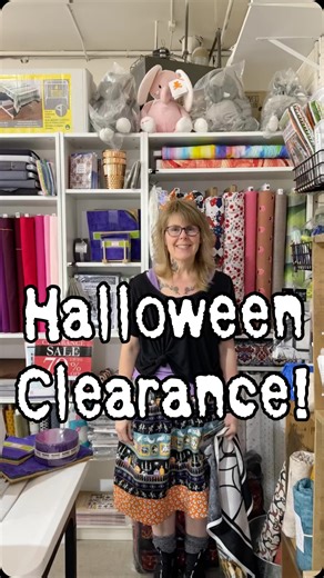 12 reactions |  Happy Halloween from Maple Leaf Quilting Company!  All our Halloween fabrics, pre-cuts, jelly rolls & panels are officially on clearance! ️✨ This is your last chance before these spooky favorites disappear into the night forever… 驪️ 淋 Shop in-store or online before the ghosts snatch them up! #HalloweenClearance #QuiltingSale #MapleLeafQuilting #SpookySavings #LastChance | Maple Leaf Quilting Company Ltd. | Facebook