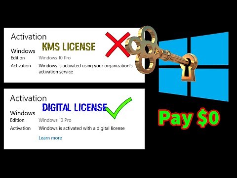 Get Windows 10 Digital License || Step-By-Step | For Lifetime || CMD | For FREE || Hacking Info