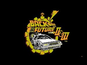 Back to the Future II and III (LJN, 1990) - NES Gameplay