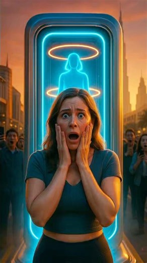 She Entered the Age Machine… and Came Out 30 Years Older! 😱✨