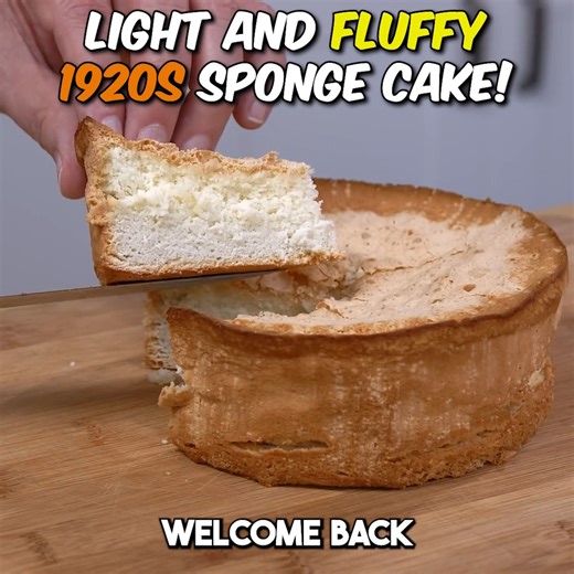 Fluffy And Sweet 1920s Vintage Cake! 😊 #BudgetFriendly #tipsandtricks #cooking #recipes #kitchenhacks #foodie #cookinghacks #recipe #baking #diy #vintagerecipes | Glen And Friends Cooking