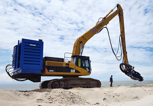 Excavator Dredge Pump Attachment