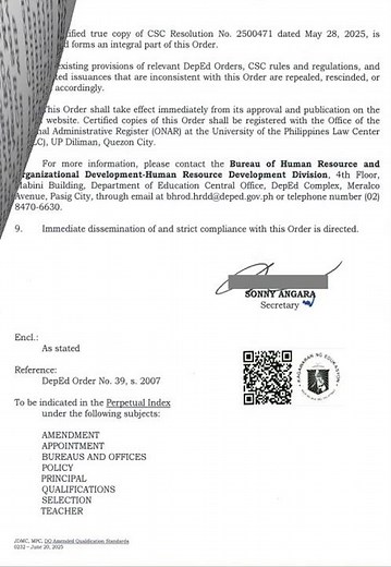 DepEd Order No. 19 s.2025