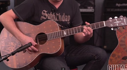 Review: Alvarez 50th Anniversary Grateful Dead Series Guitars — Video