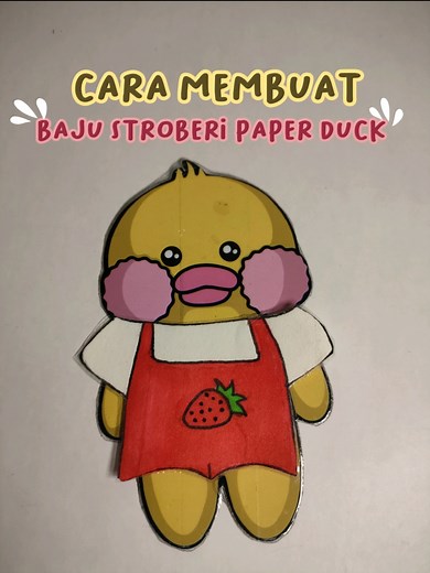 Cara Membuat Baju Paperduck Lengkap dan Mudah