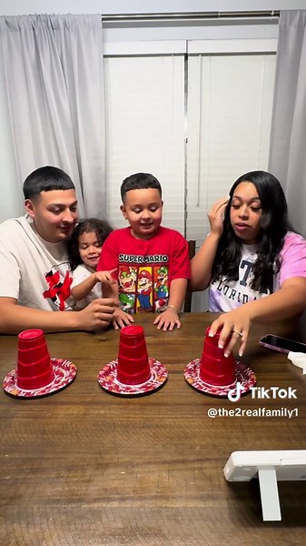 Snack challenge prank on Xavier! Flour in cup😂😱😱#familycomedy #flour #challenge #fypシ゚viral #the2realfamily