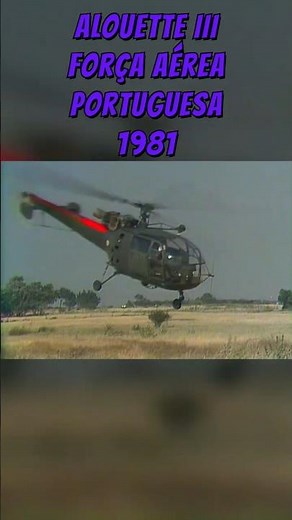 Alouette III Força Aérea Portuguesa 1981 #military #airforce #helicopter #specialforces #militar
