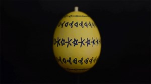 Eggstatic are Mesmerizing Stroboscopic Easter Egg Patterns