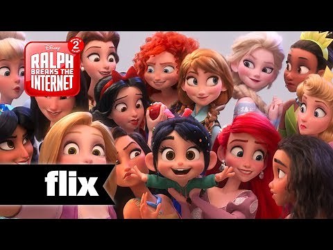 Ralph Breaks The Internet - More Princesses & Meet Shank