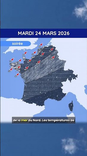 Weather forecast for Tuesday 24th to Thursday 26th March 2026