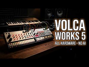 Volca Works 5 – Korg Volca Keys, Volca Sample & Korg M1 Live Jam (All Hardware)