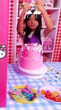 Cutest Hello Kitty Cake Final Result!
