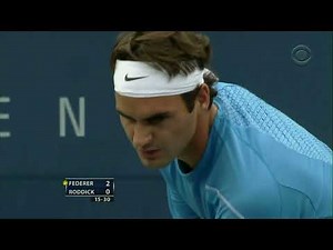 US Open 2006 Final - R.Federer vs A.Roddick Highlights