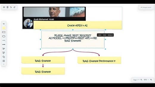 ORACLE APEX AI 00042 Oracle APEX AI APP. USING PL/SQL (AI Models REST-API) | Azab Mohamed Azab