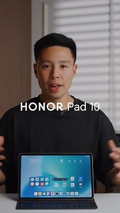 Potenza, prestazioni e creatività, tutto in un unico elegante tablet. HONOR Pad 10 è il tuo nuovo compagno di avventure con: ✅ Display HONOR Eye Comfort da 2,5K ✅ Batteria a lunga durata da 10.100 mAh ✅ Tastiera e penna intelligenti opzionali Preparati a liberare il tuo potenziale. Cosa potresti fare con un tablet così potente? #HONORPAD10 | Honor | Facebook