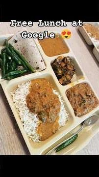 Google Office Unlimited Lunch Buffet 😍 Free Food at Google Office #shorts