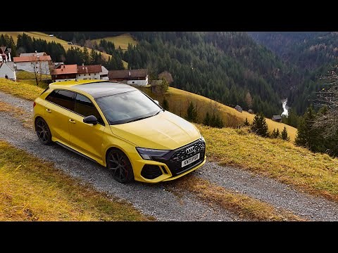 2022 Audi RS3 Sportback Review: Flat Out In The Alps + Autobahn!!