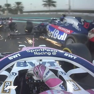 This crash ended Pierre Gasly's chances of fighting for points in the race for P6 😫 | F1